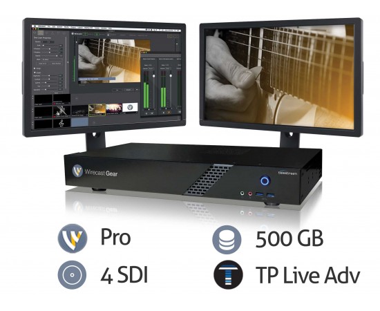 Wirecast Gear 210 features